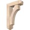 Ekena Millwork Westlake Arts and Crafts Smooth Bracket w/ Offset Brace, Douglas Fir, 5 1/2"W x 18"D x 26"H BKT0604X18X26WTL03SDF - alternate 1